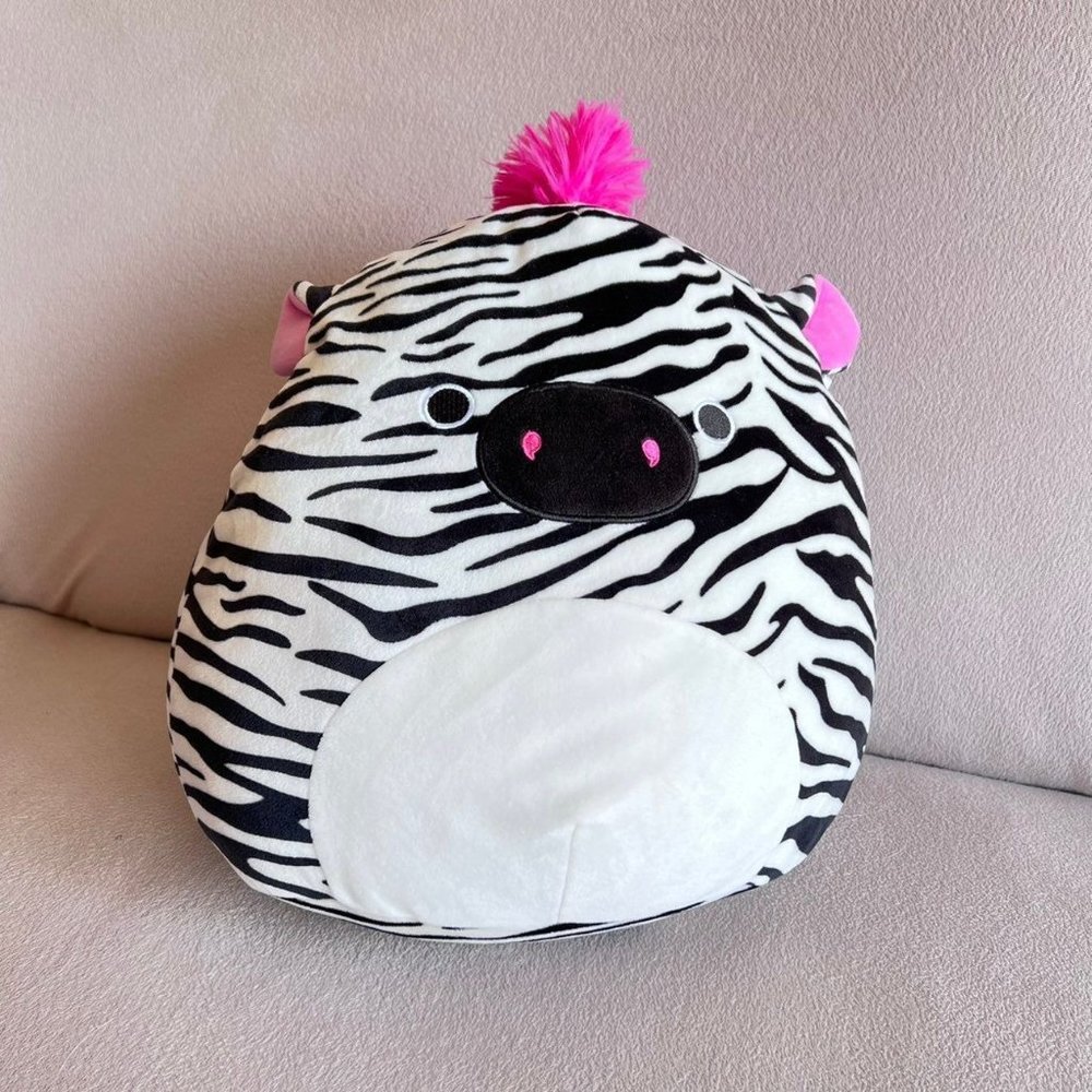 Squishmallows Tracey the Zebra 12" Stuffed Plush T6